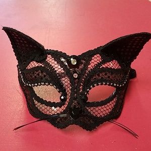 Elegant Cat Mask Halloween